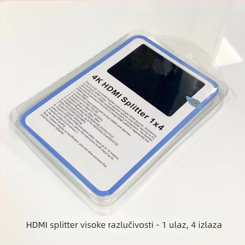 HDMI splitter 1x4 s podrškom za 4K30, daljinsko buđenje i upravljanje napajanjem