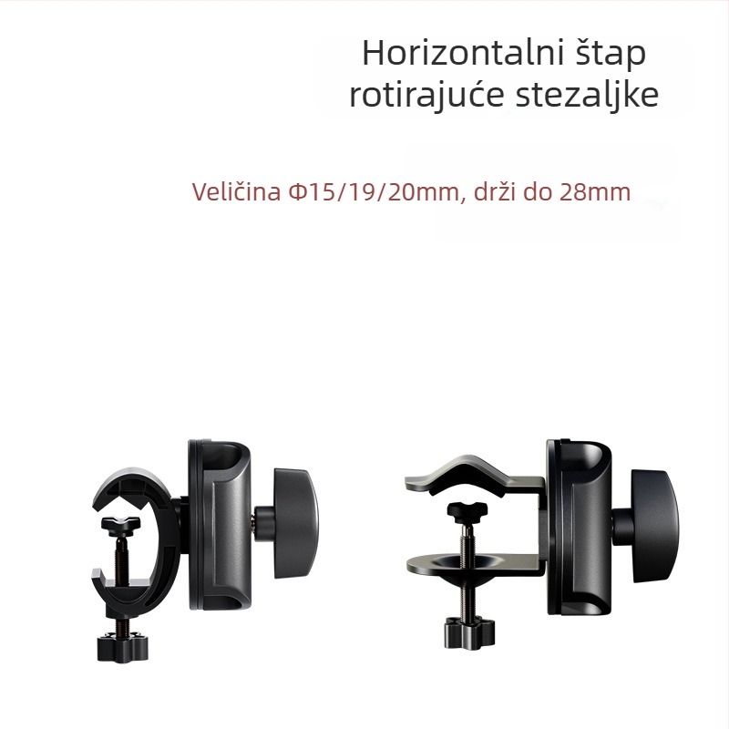 Create Win Chuck Klip za produženje mikrofona – podni cantilever nosač s rotirajućim univerzalnim poprečnim štapom za audio dodatke