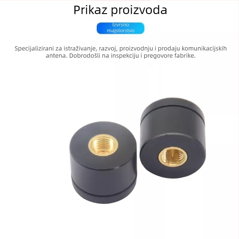 Vanjska gumena antena 2,4 GHz za pametan dom, tipka antena, Bluetooth/Wi‑Fi usmjerivač i mrežna kartica