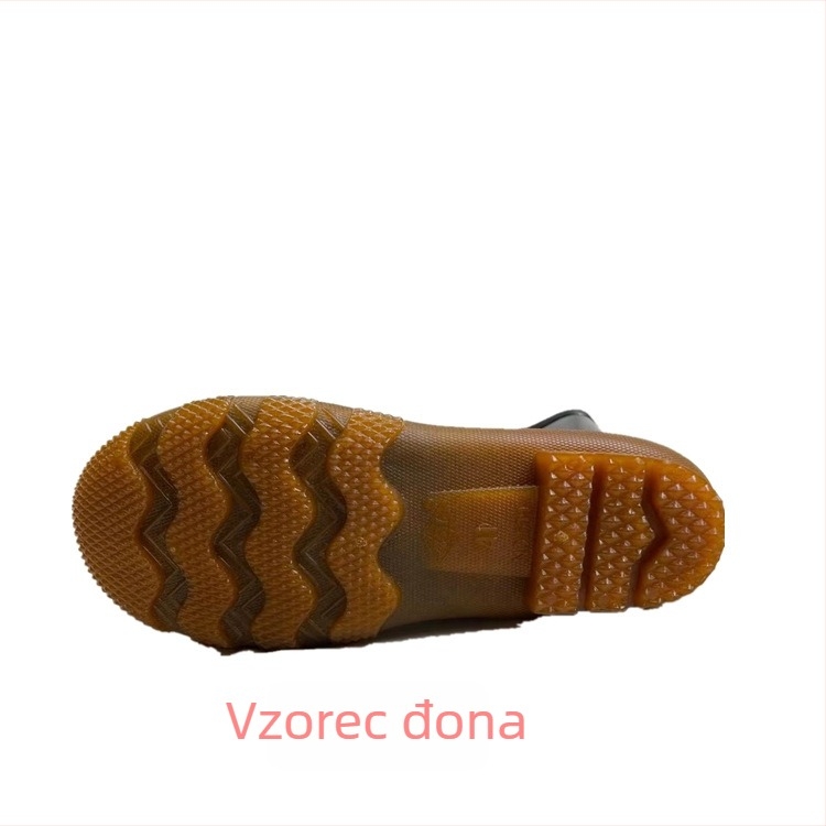 Čizme za kišu, marka 3517, PVC gornji dio, plastična potplat, srednje visine, muške, prozračne, okrugli vrh