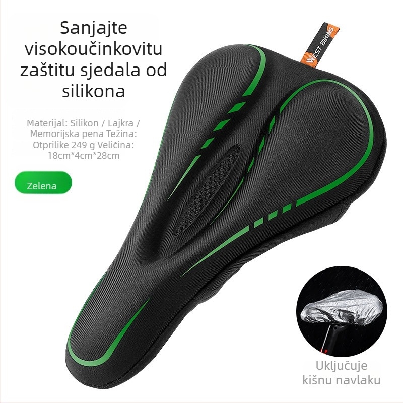 Pokrov za sjedište bicikla, West Biking, Model YP0801143, Silikon/Lycra/Memory Cotton