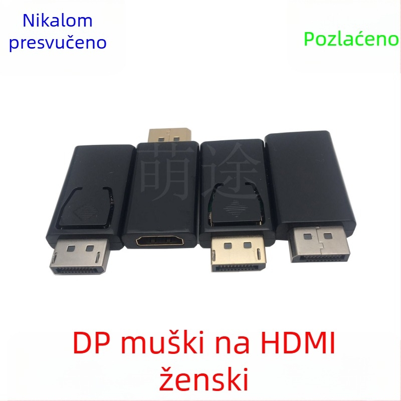 DisplayPort na HDMI adapter, HDMI ženski priključak, 4K