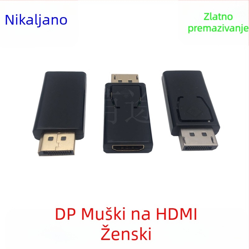 DisplayPort na HDMI adapter, HDMI ženski priključak, 4K