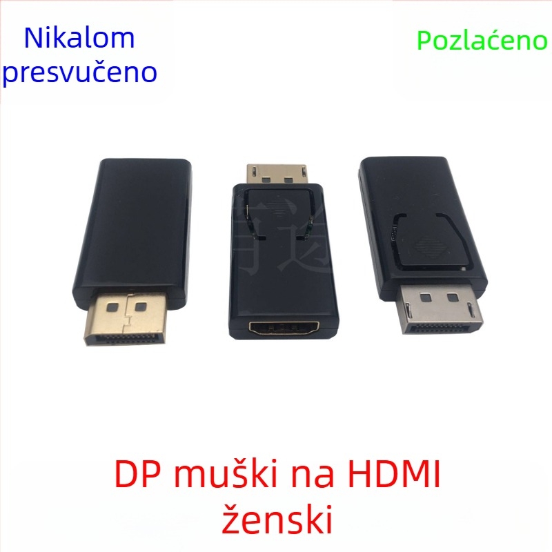 DisplayPort na HDMI adapter, HDMI ženski priključak, 4K