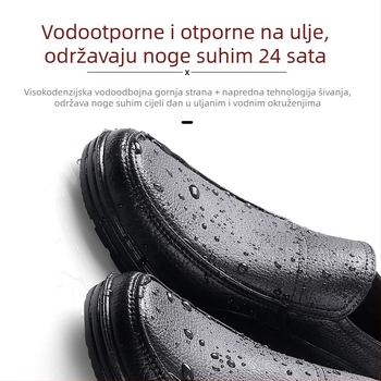 Unisex kišne čizme – plastični gornji dio, PU ulošak, vodootporne, protuklizne, niski potpetica 1–3 cm