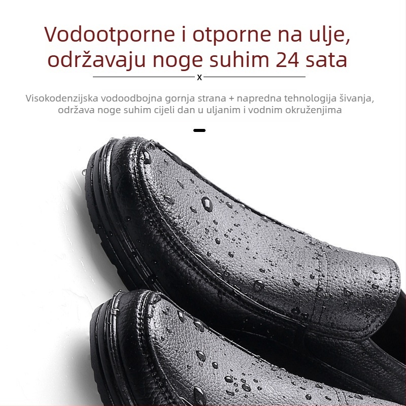 Unisex kišne čizme – plastični gornji dio, PU ulošak, vodootporne, protuklizne, niski potpetica 1–3 cm