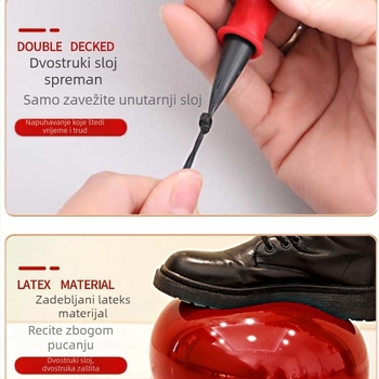 Balon dekoracije za novi dom, postavljanje scene za dnevni boravak i rekviziti za useljenje