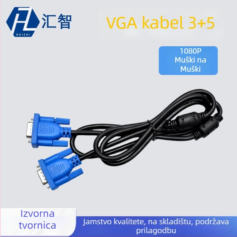 VGA kabel HZ-VGA od legure za PC