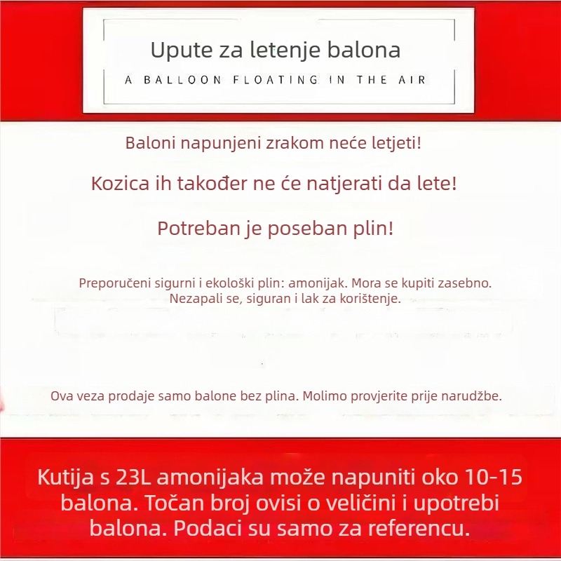Helijevi baloni s karikaturnim dizajnom od aluminijske folije za parkove i trgove