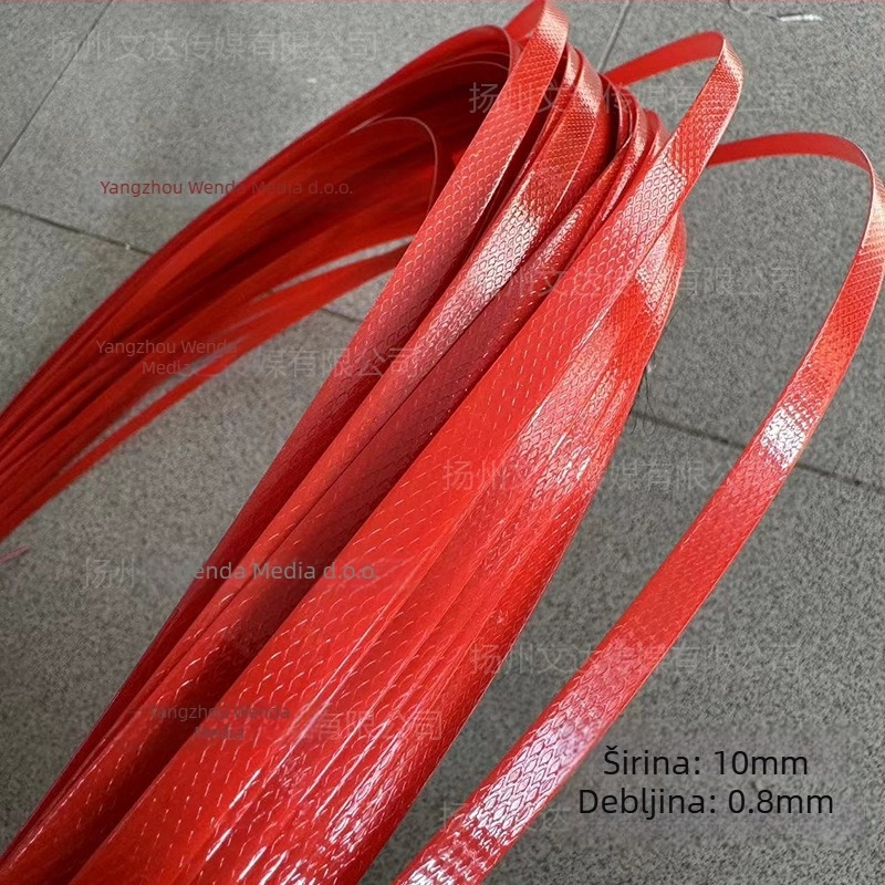 Ručni košarica za voće s lampom od plastično-čelične trake, nosivost 255 kg, specifikacija 1008, težina 0.5 kg