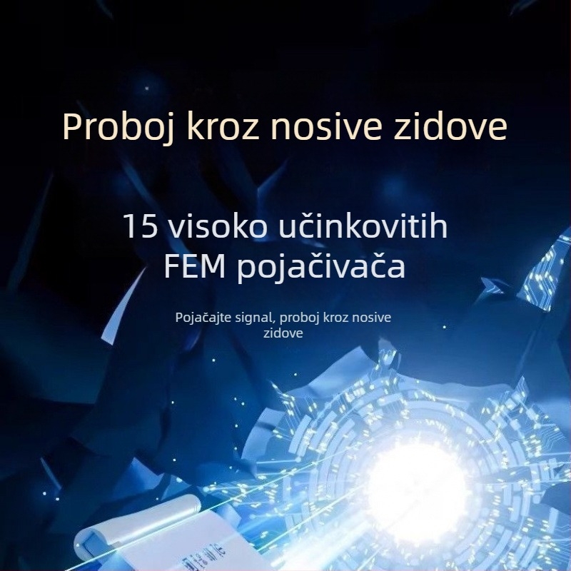WiFi repeater 5G dvopojasni, pojačivač signala za kućni router