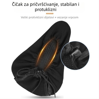 Sjedalo za bicikl | Powerful factory | Kompatibilno s: običnim biciklom