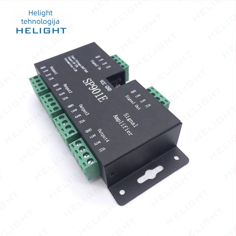 SP901E LED kontroler za LED trake sa SPI signalom i terminalo sučelje, 5–24V, IP20