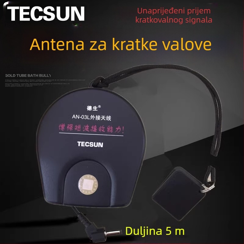 Desheng AN03L kratkovalna vanjska antena za radio, za vanjsku upotrebu