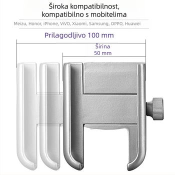 Wolf držač telefona od aluminijske legure – gornji nosač za električna vozila, motocikle i bicikle