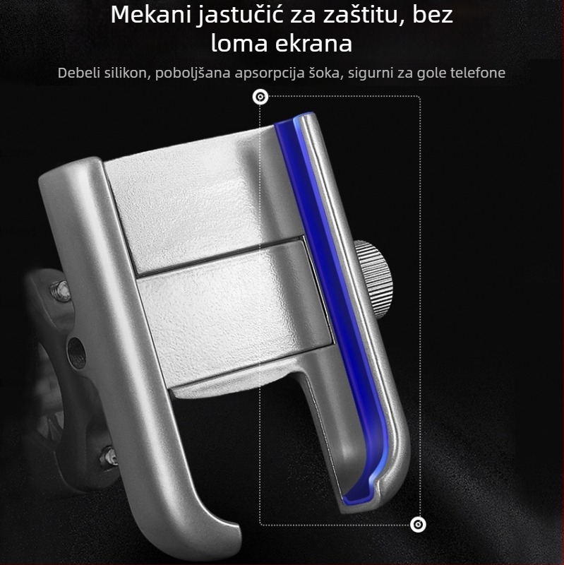 Wolf držač telefona od aluminijske legure – gornji nosač za električna vozila, motocikle i bicikle