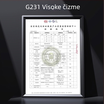Feihe Visoke industrijsko-rudarske čizme, prirodna guma s pamukom, protuklizne i otporne na habanje, za podzemne ugljene mine (muške)
