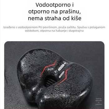 Sjedalo za planinski bicikl bez nosa, s mekanom presvlakom za ublažavanje boli u stražnjici, pogodno za obične bicikle.