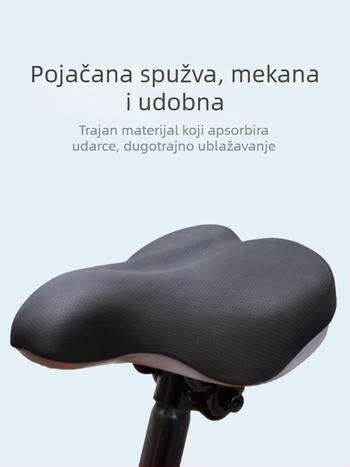 Dječja jastučić za sjedalo bicikla, univerzalni, debeli i udobni, model FI, kompatibilan s kolima za djecu