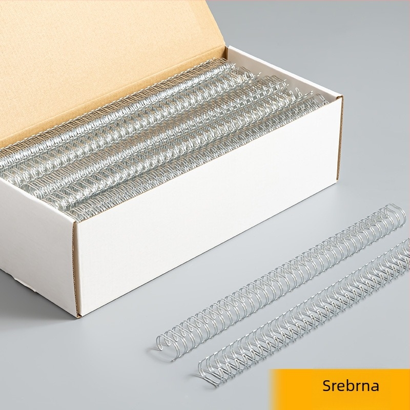Shuchang A4 metalni prstenovi za spajanje s 34 rupa, 3:1 dvostruka spirala za kalendar