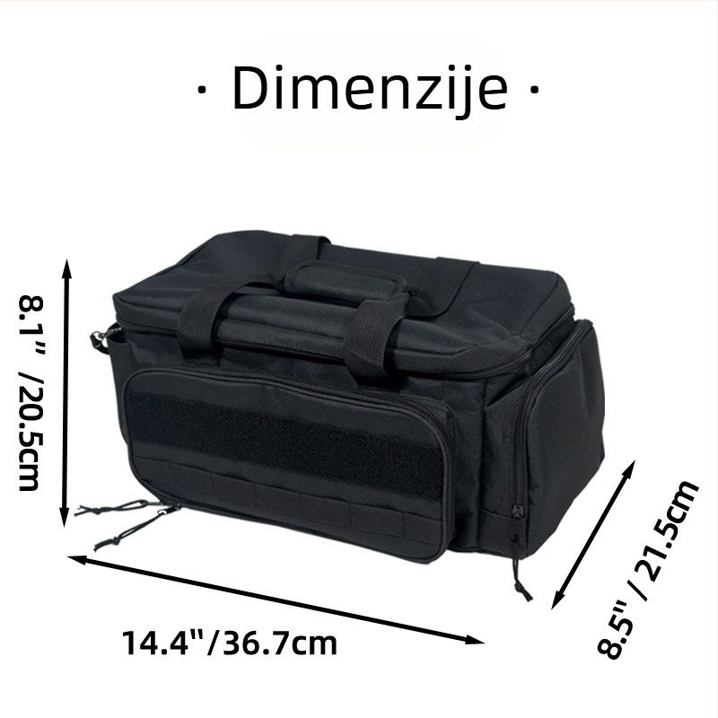 Xinyun Prenosiva torba za alate – Oxford tkanina, Otporna na trenje i habanje, Taktički dizajn za nošenje alata