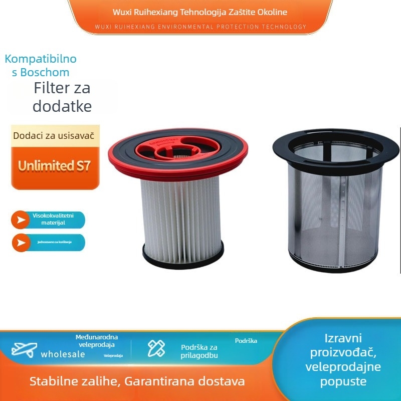 Zamjenski PM2.5 filtar za Bosch Unlimited S7 BKS71 (Model S7), 12040193, kućna upotreba