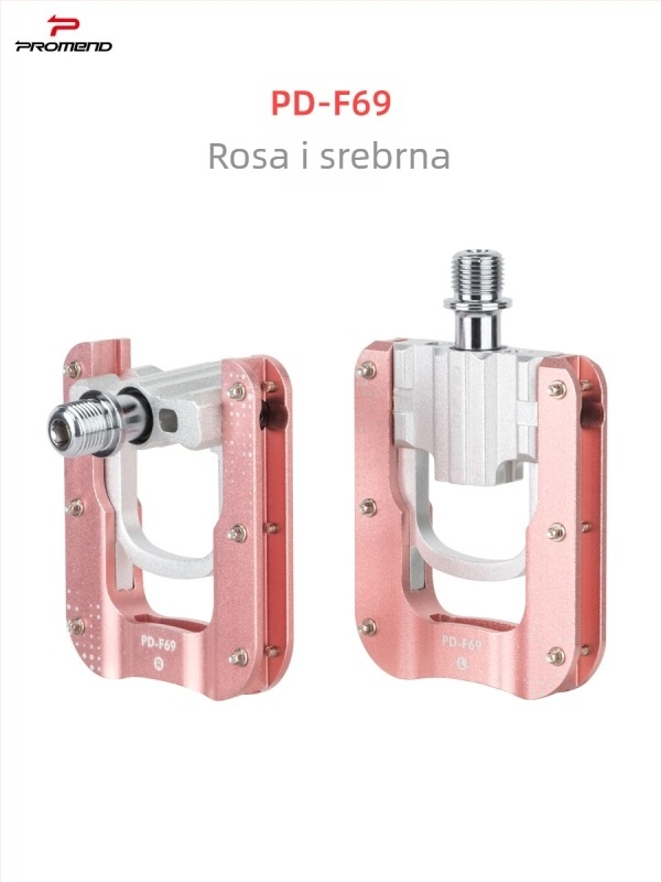 PROMEND PD-F69 Sklopni pedal – aluminijska legura, protuklizni, za sklopive bicikle