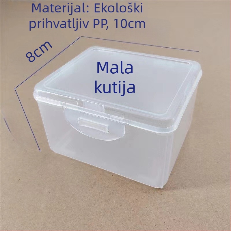 Kutija za pakiranje čelne lampe, PP plastika, 1 L kapacitet, moderni minimalistički dizajn