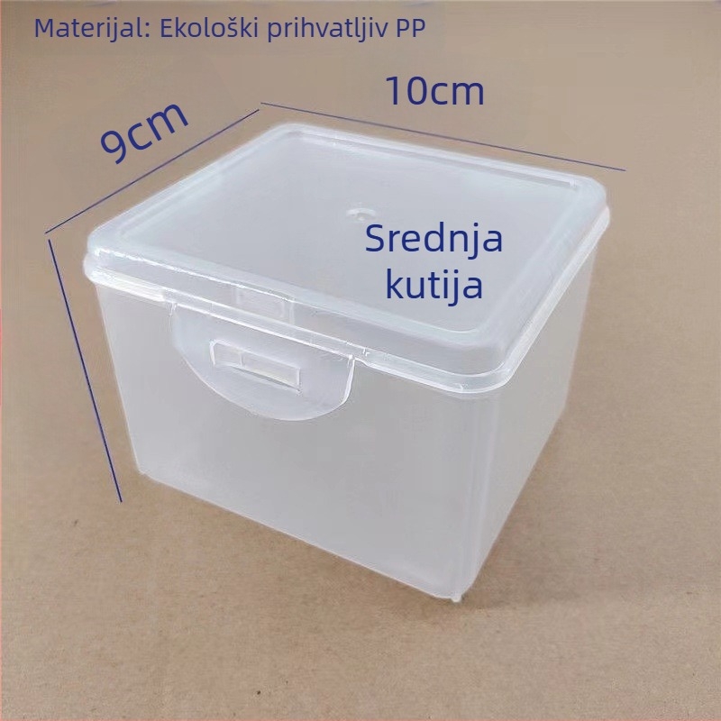 Kutija za pakiranje čelne lampe, PP plastika, 1 L kapacitet, moderni minimalistički dizajn