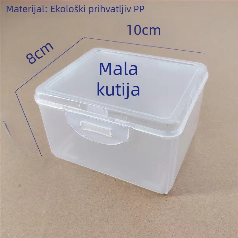 Kutija za pakiranje čelne lampe, PP plastika, 1 L kapacitet, moderni minimalistički dizajn