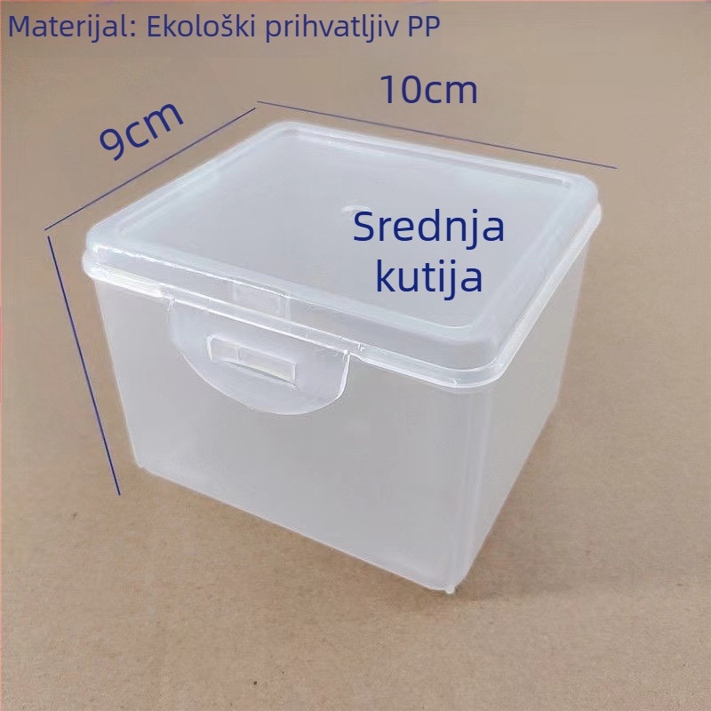 Kutija za pakiranje čelne lampe, PP plastika, 1 L kapacitet, moderni minimalistički dizajn