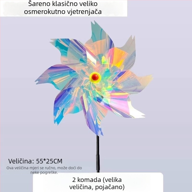 Vjetroturbina za odbranu ptica - PET materijal, Brend: Friendly, Šifra proizvoda Bird repellent windmill, Uvoz: Ne