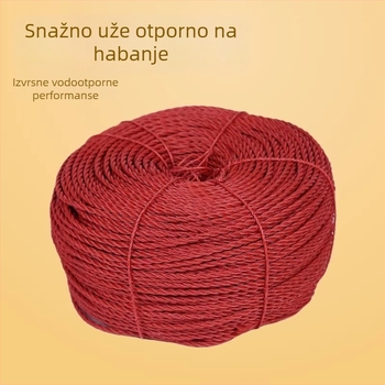 PE užad s tri nitima za pričvršćivanje tereta, ribarske mreže i brodsku upotrebu