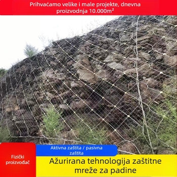 Aktivna zaštitna mreža za padine (Brand: Tuojie; Broj proizvoda: 01; Primjena: Za zaštitu padina; Tip: Zaštitna mreža)