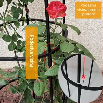 Stalak za cvijeće – plastični, šifra AL650553021987, za potporu i njegu biljaka