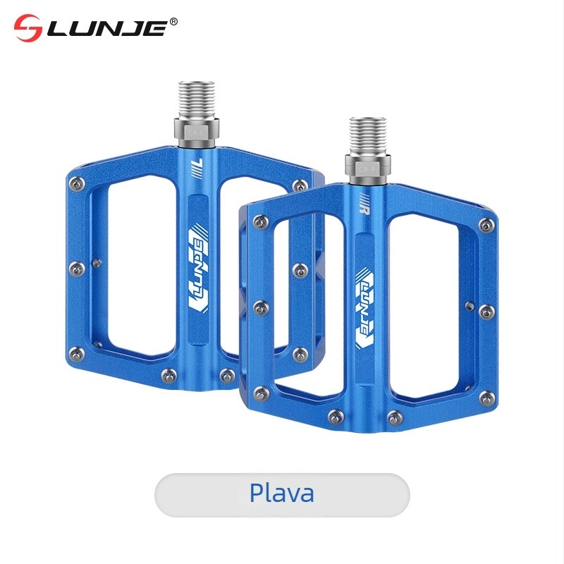 Lunje T002 pedala za planinske i cestovne bicikle, 6061 aluminijska legura, sustav ležajeva