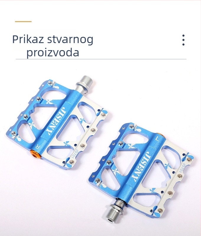 JISENY JS701 Pedale za bicikl aluminijska legura za cestovne i planinske bicikle s ležajevima