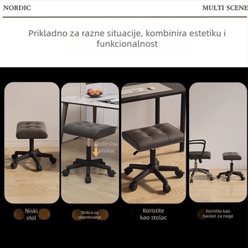 Podnožak za noge, podesiva, nordijski stil, najlon materijal, Model J123