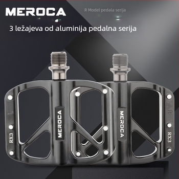 MEROCA pedala za bicikl – sklopna, aluminijska legura, DU ležaj, za planinski bicikl