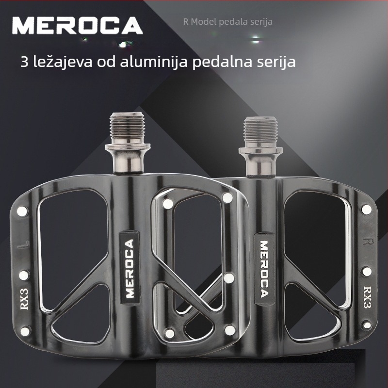 MEROCA pedala za bicikl – sklopna, aluminijska legura, DU ležaj, za planinski bicikl