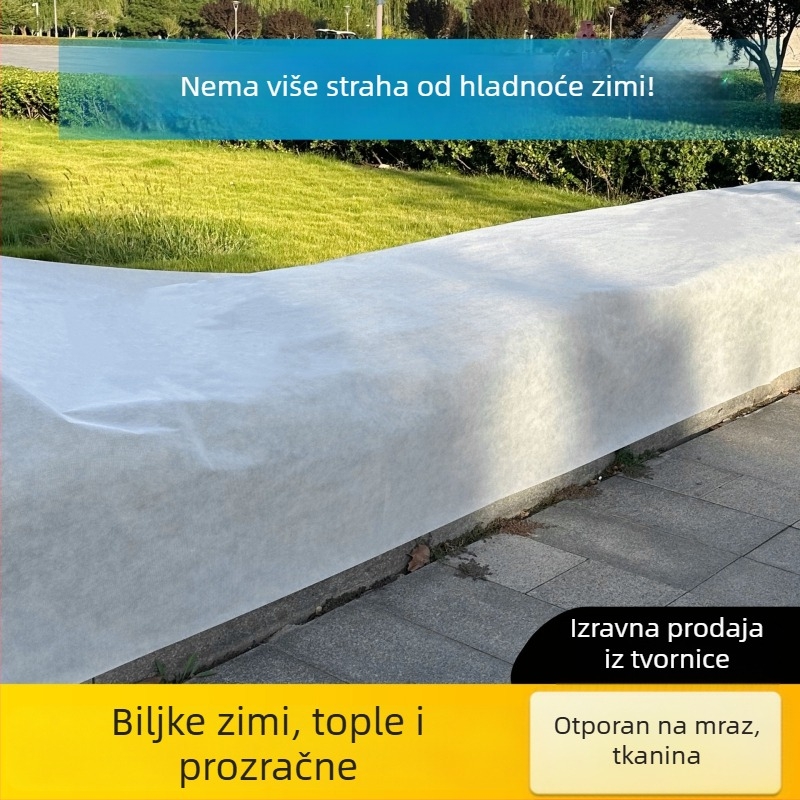 Pokrov protiv smrzavanja za biljke – plastični pokrov za zimsku zaštitu voćaka i citrusa, zaštitni pokrov za sadnice
