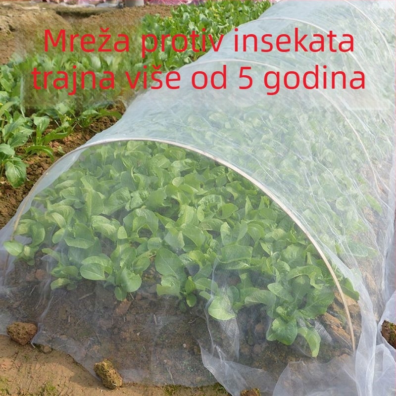 80-mrežna mreža protiv štetnika za uzgoj povrća, za sadnice, polja i voćnjake; mreža protiv ptica