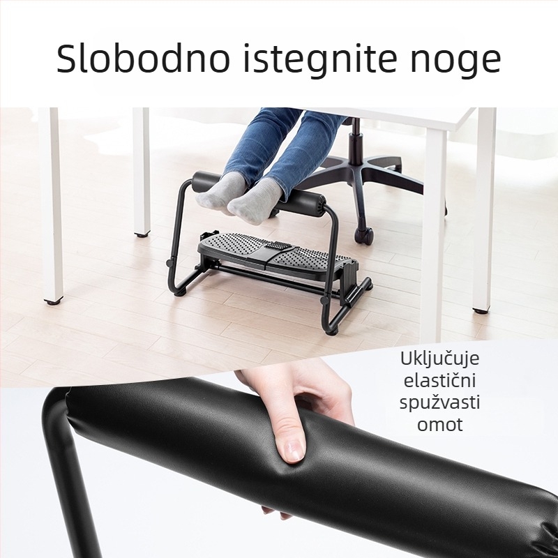 Uredska potpora za stopala – metalna, jednostavan i moderan stil, za djecu, višestruka namjena.