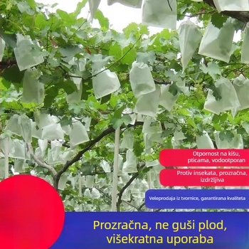 Voćna zaštitna mrežasta vrećica - protiv ptica i insekata, za dinje i ostalo voće (za dinje i ostalo voće)
