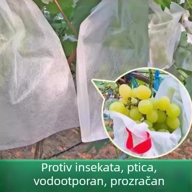 Voćna zaštitna mrežasta vrećica - protiv ptica i insekata, za dinje i ostalo voće (za dinje i ostalo voće)