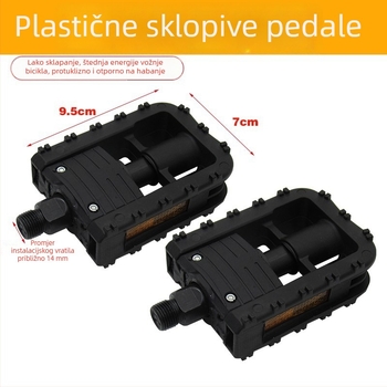 Pedal za električna vozila i bicikle — plastični otporni pedal