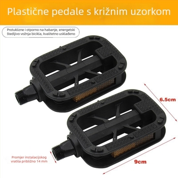 Pedal za električna vozila i bicikle — plastični otporni pedal