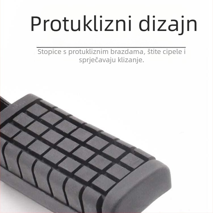 GS125 Prednji i stražnji pedali – Željezni nosači pedala, komplet