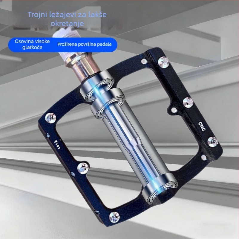 Legend T102 cestni pedali, aluminijska legura, CNC obrada, ultra lagani