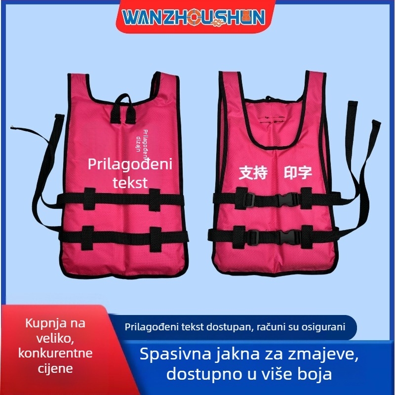 Prenosiva ribarska životna jakna s plovnostnim svojstvima za morsku upotrebu – za kajak i dragon boat, model sc-lz, mogućnost prilagodbe.